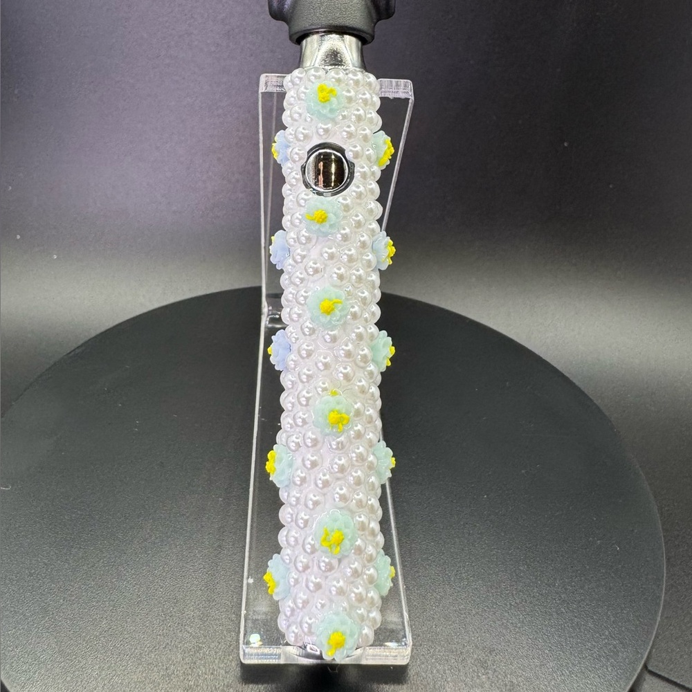 Flower Rhinestone 510 Threaded Battery